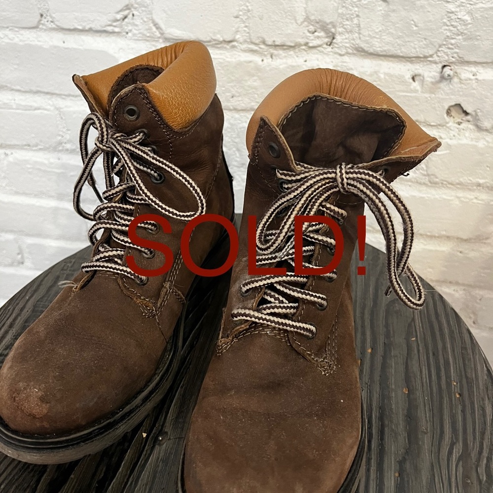 Steve Madden Combat Work Boots